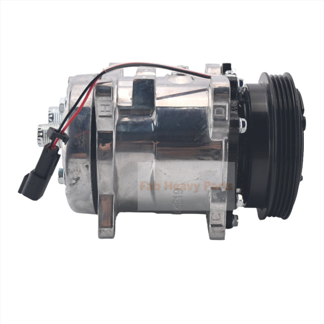 A/C Compressor 7363374 Past voor Bobcat s550 s570 s590 s595 s630 s650 t550 t590 t595 t630 t650 e32 e35 e42 e45 e50 e55 e85