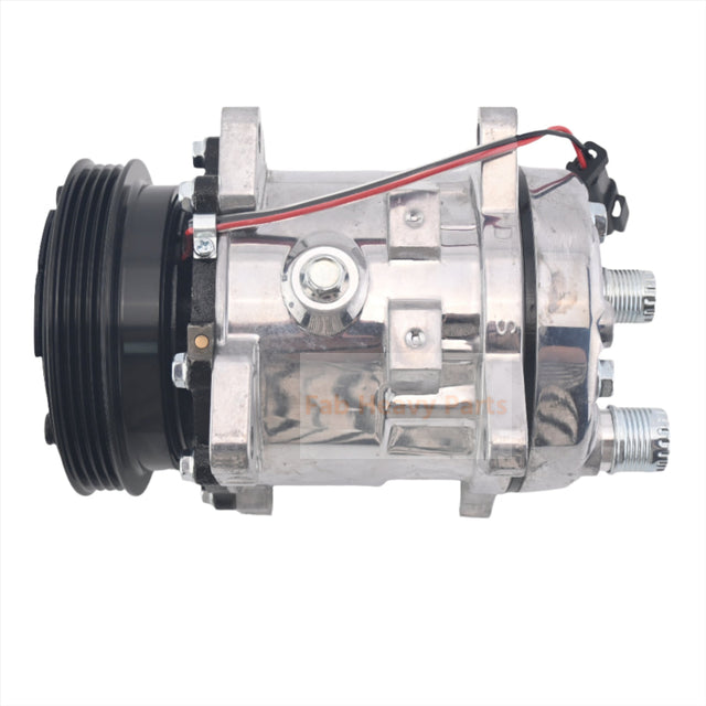 A/C Compressor 7363374 Fits for Bobcat s550 s570 s590 s595 s630 s650 t550 t590 t595 t630 t650 e32 e35 e42 e45 e50 e55 e85