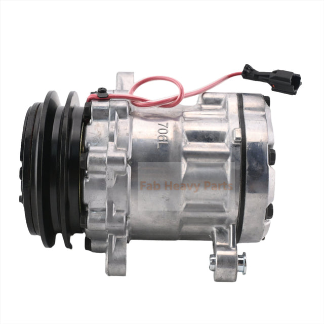 A/C Compressor KHR3536 4615804 For John Deere 27D 35D 35G Hitachi ZX30UR-2 ZX55UR-3D