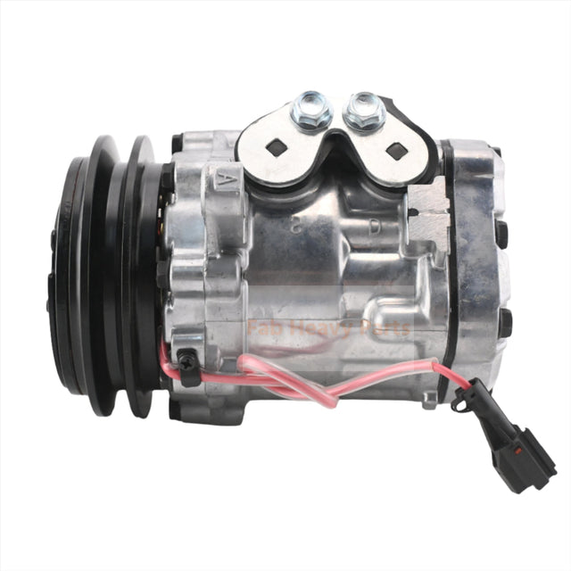 A/C Compressor KHR3536 4615804 Para kay John Deere 27D 35D 35G Hitachi ZX30UR-2 ZX55UR-3D