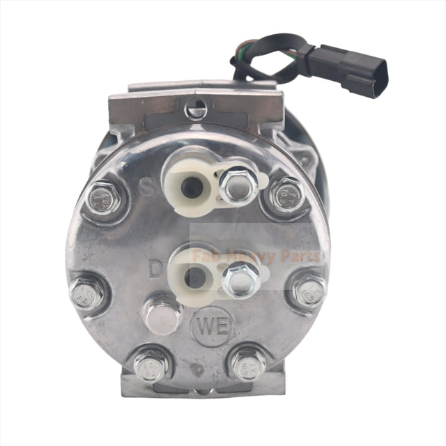 A/C Compressor LC91V00002F1, LC91V00002F3 fits Kobelco SK330 SK330-6E SK200-6 SK210-6E