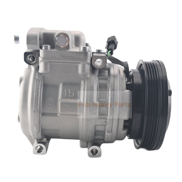 A/C Compressor w/ Clutch 2208-6013B Fits for Doosan DL200 DL220 DL250 DX140LC DX160LC