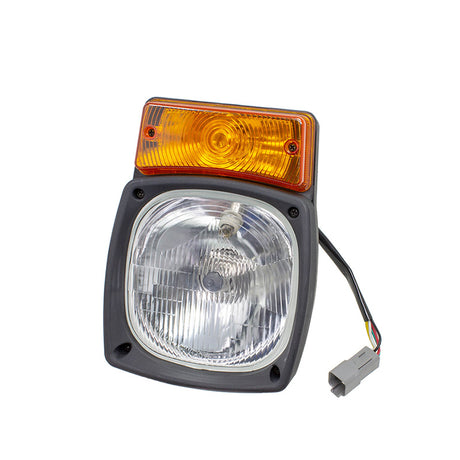 Un par de faros delanteros de 24V 3E-7585 3E7585 3E-7584 3E7584 aptos para motor Caterpillar CAT 3054 3176 3196 3034 cargador 416B 216 226B