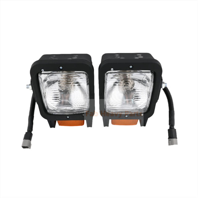 A Pair Floodlamp AT330210 AT330211 Fits for John Deere Engine 4024 4045 5030 Loader 204K 244K 304J 344K