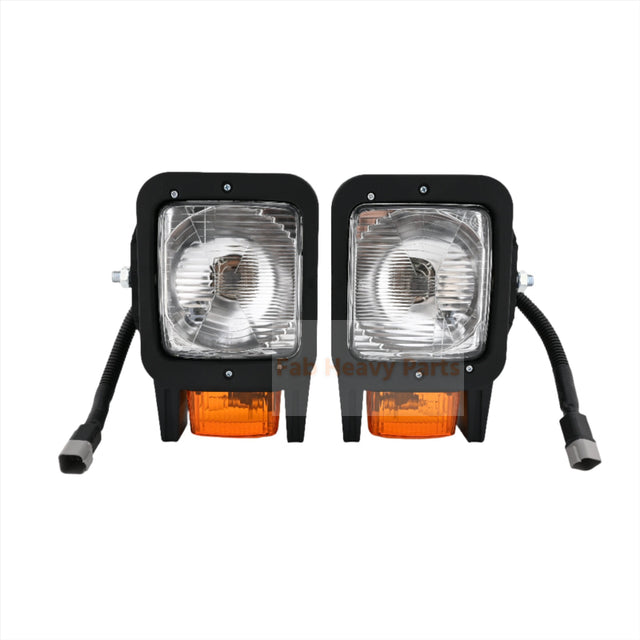 A Pair Floodlamp AT330210 AT330211 Fits for John Deere Engine 4024 4045 5030 Loader 204K 244K 304J 344K