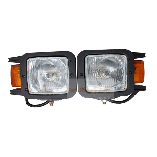 A Pair Floodlamp AT330210 AT330211 Fits for John Deere Engine 4024 4045 5030 Loader 204K 244K 304J 344K