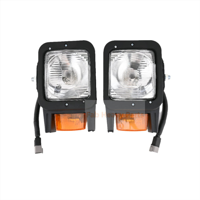 A Pair Floodlamp AT330210 AT330211 Fits for John Deere Engine 4024 4045 5030 Loader 204K 244K 304J 344K