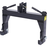 Tractor Quick Hitch 3-Point Capacity 3000 LBS-- Black