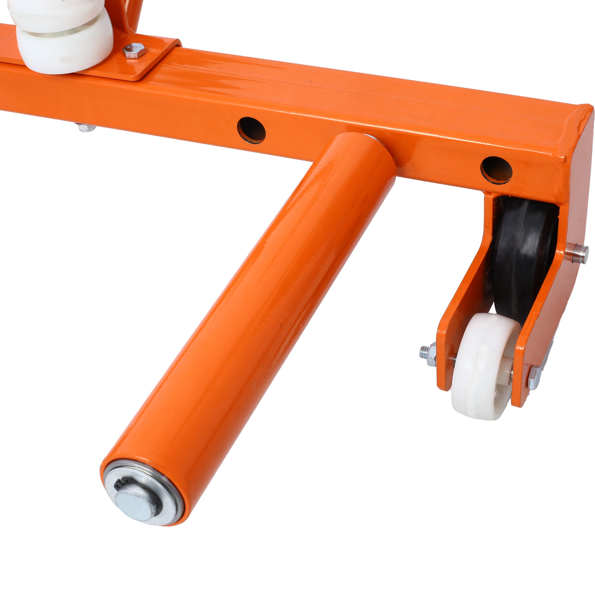 Heavy Duty Adjustable Tire Wheel Dolly for Workshop Garage-Orange