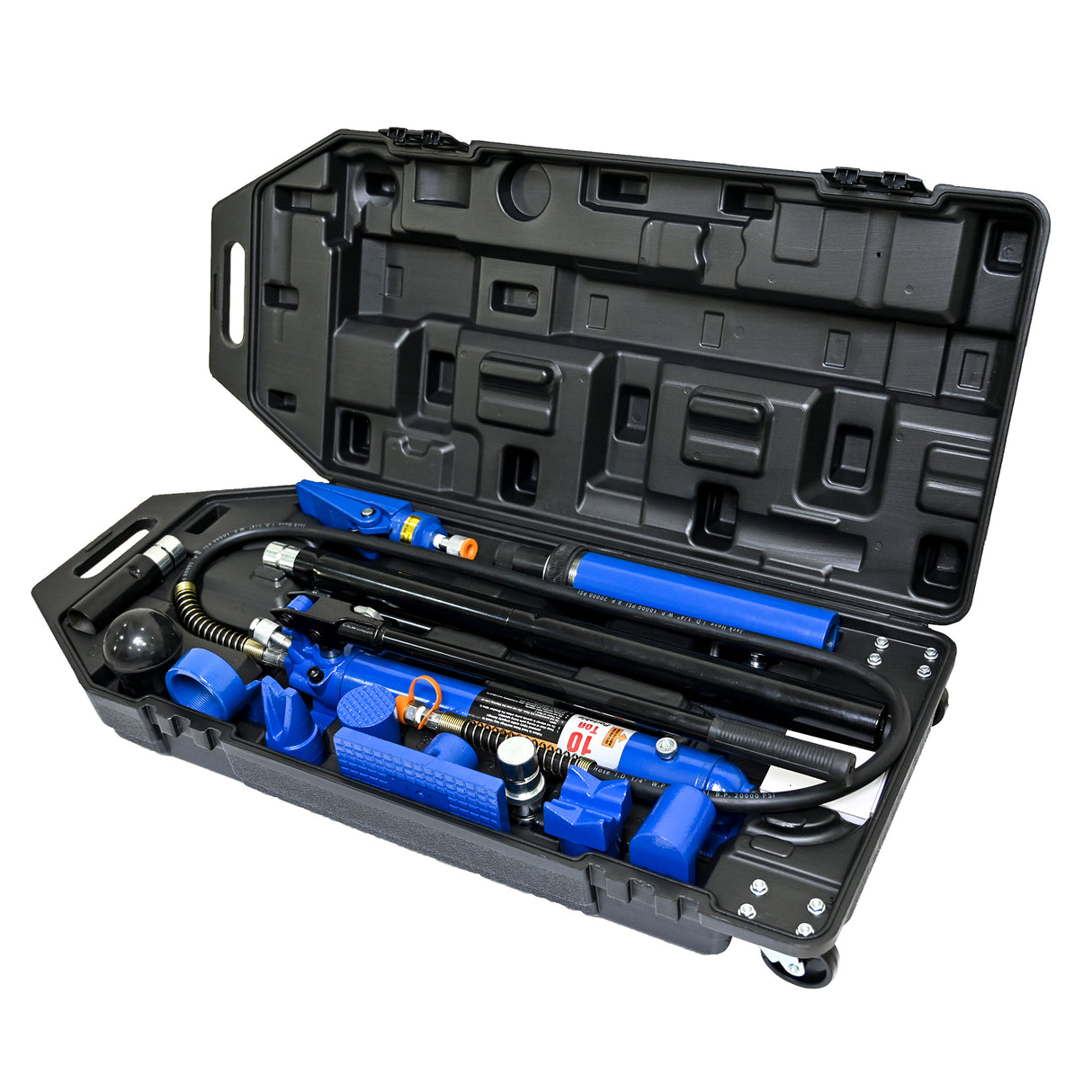 10 Tons ng Portable Hydraulic Equipment Components--Black+Blue