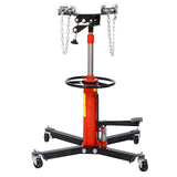 1660lbs Hydraulic Transmission Jack 2 Stage w/ 360° for Car Lift 0.75 Ton