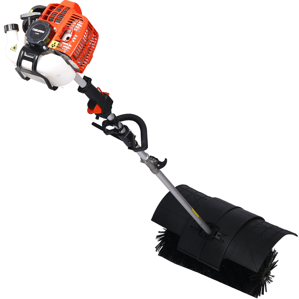 Snow Sweeper Gasoline Powered Broom Sweeper 52CC 2 Stroke Brush 21x10" EPA