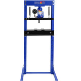 20 Ton Hydraulic Shop Press H-Frame Garage Floor Adjustable with Plate Working Table Taas