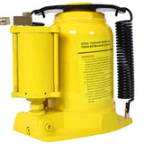 Air Hydraulic Bottle Jack 32 Ton/70550 LBS All Welded 10-16.3 inch Lifting Range Manual Handle and Air Pump for Car Pickup Truck RV Auto Repair Industrial Engineering--Yellow