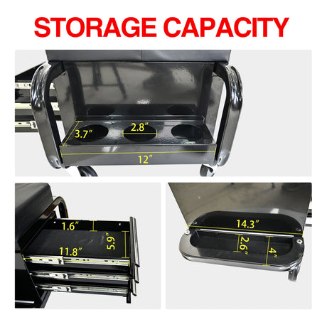 Heavy Duty Mechanical Workshop Bench Rolling Para sa Mga Garage at Workshop na may 360 Degree Swivel Wheels Ideal