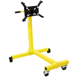 Rotating Coyote Engine Stand with 1000-Lb Capacity Hoists & Stands Test Run--Yellow