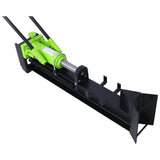 10 Ton Wood Cutter Manual 2 Speed Wheel Hydraulic Log Splitter Durable Manual Wood Splitter with Horizontal Full Steel Beam Labor-saving Machine - Stable and Safe