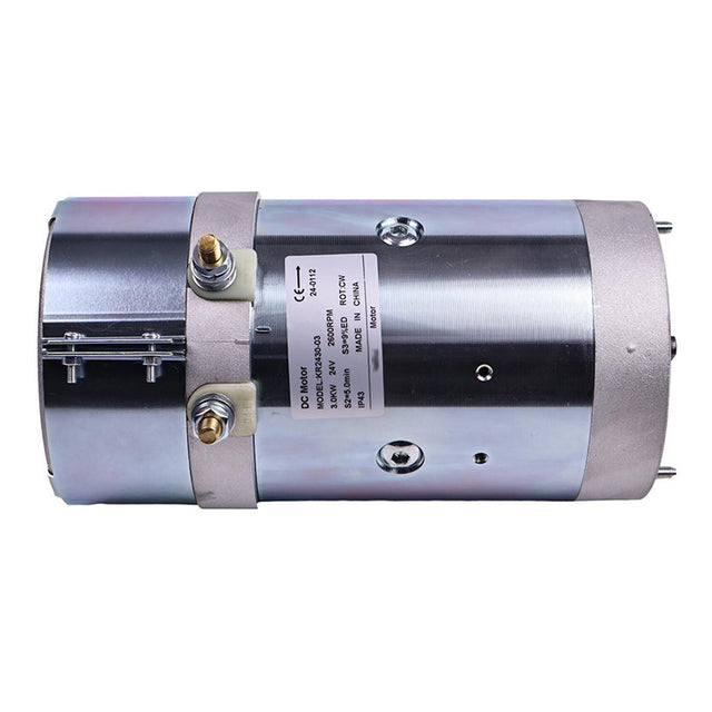 Aftermarket Iskra Letrika AMK5567 AMK5607 AMK5589 Mahle MM298 Bucher Hydraulics 11212138 11212087 11216937 24V Hydraulic Pump Motor