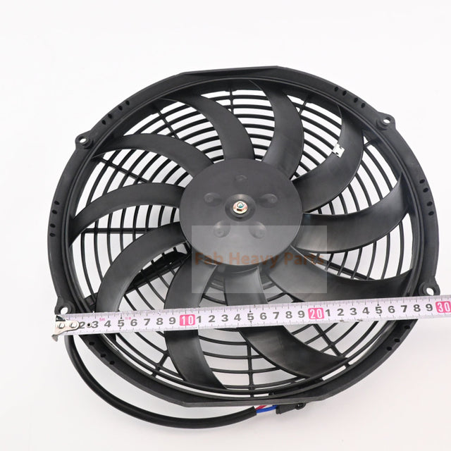 Pièces de rechange Spal VA10-AP9/C-25A 30100375 12 V 12 "ventilateur de refroidissement moteur à profil bas