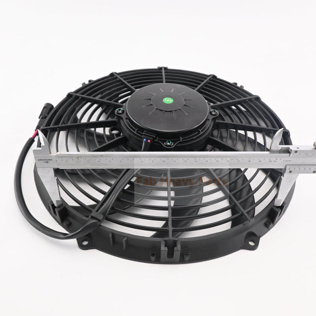 Aftermarket Spal VA10-AP9/C-25A 30100375 12 V 12" Low Profile Motorkühlventilator