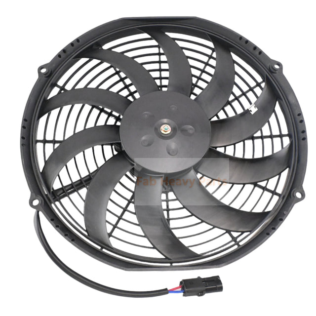 Aftermarket Spal VA10-AP9/C-25A 30100375 12 V 12" Low Profile Motorkühlventilator