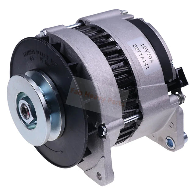 12V 70A Alternator 2871A141 for Perkins Engine 104.22 1004-4 1004-40 1004-42 1004-4T 1006-6 1006-60 1006-6T