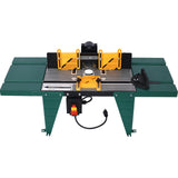 Electric Benchtop Router Table Wood Working Tool Green