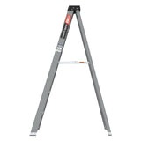 Fibreglass Step Ladder 6-foot 250lbs--Gray