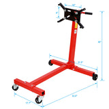 Engine Stand Vehicle Block Folding Steel Ratating Head 1000lbs--Red