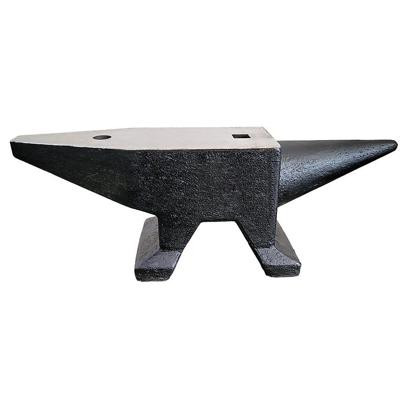 66Lbs Cast Steel Anvil High Hardness Rugged Horn Blacksmith Large Countertop and Stable Base with Round and Square Hole Metalsmith Tool for Bending and Shaping