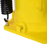 Air Hydraulic Bottle Jack 32 Ton/70550 LBS All Welded 10-16.3 inch Lifting Range Manual Handle and Air Pump for Car Pickup Truck RV Auto Repair Industrial Engineering--Yellow