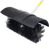 Snow Sweeper Gasoline Powered Broom Sweeper 52CC 2 Stroke Brush 21x10" EPA