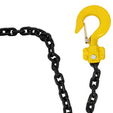 Lever Chain Hoist 1 1/2 Ton 3300LBS Capacity 20 FT Sumama sa Heavy Duty Hooks Ratchet Block Hoist Lift Puller