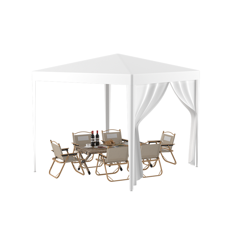 10'x10' Party Tent Outdoor Heavy Duty Gazebo Wedding Canopy + 4 Removable Walls White