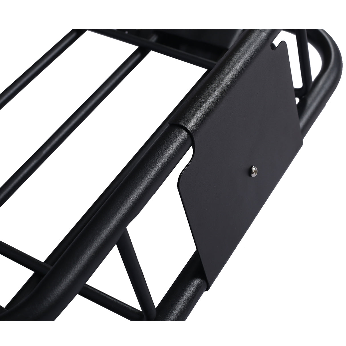 Rooftop Cargo Carrier Basket Motoring Roof Rack Top Mount 42" Black Steel