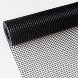 36 inch×50 ft Black Vinyl Coated Hardware Cloth 19 Gauge 1/4 inch PVC Welded Wire Fence Supports Poultry-Netting Cage-Home Improvement and Chicken Coop Steel