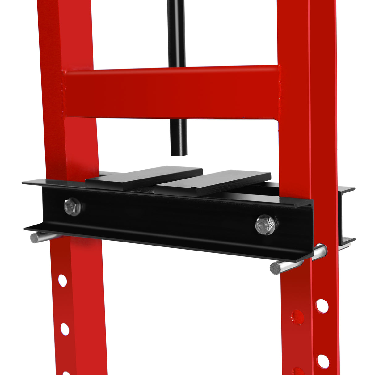 6 Ton Hydraulic H-Frame Garage Floor Shop Press with Plates Adjustable--Red