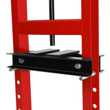 Hydraulic 6 Ton H-Frame Garage Floor Adjustable Shop Press with Plates 6T Red