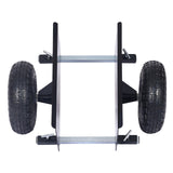 600lb Panel Dolly 10in. Pneumatic Wheels Black