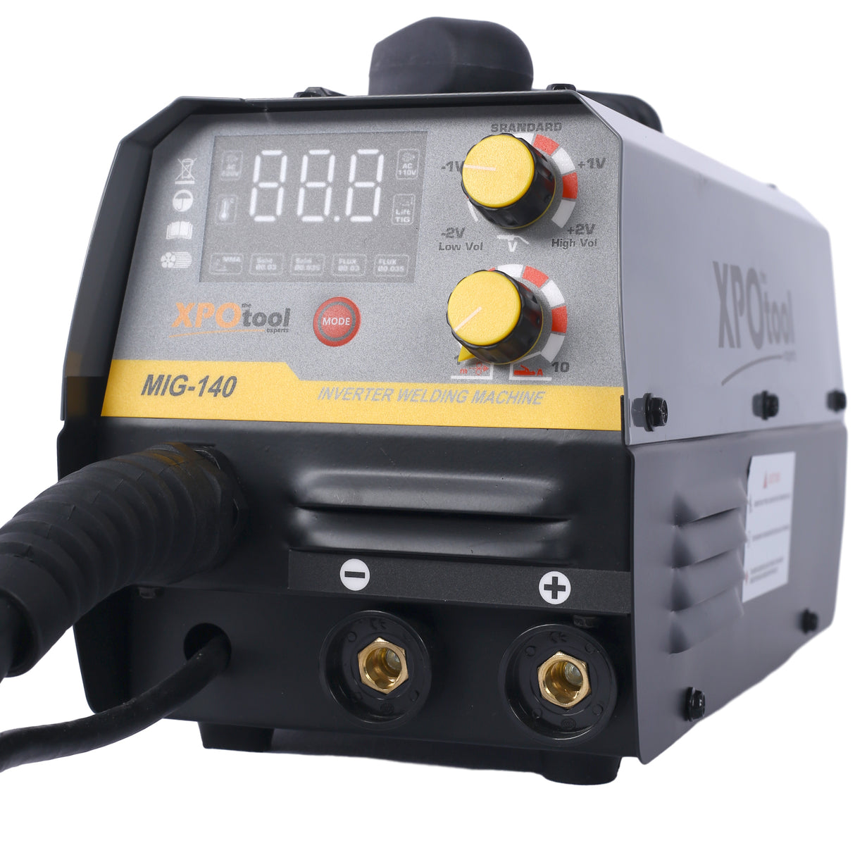 140A MIG Welder 110V Multiprocess Gas Gasless Welding Machine 4 sa 1 Flux MIG/Solid Wire/Lift TIG/Stick ARC