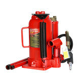 20 Ton Air Hydraulic Bottle Jack na may Manual Hand Pump na Ginamit para sa Pagpapanatili ng Mga Sasakyan Pang-agrikultura na Sasakyang Mabibigat na Truck Mobile na Makinarya at Mabibigat na Kagamitan