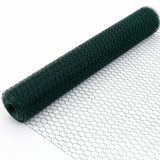 60M Malaking Sukat Galvanized Hexagonal Floral Green Chicken Wire Panlabas na Anti-Rust Wire Poultry Netting para sa Garden Coop Wire Fencing Steel