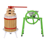 Fruit Wine Press and Crusher and Filter Bag 100% Nature Apple Grape Berries Crusher Manual Juice Maker for Kitchen