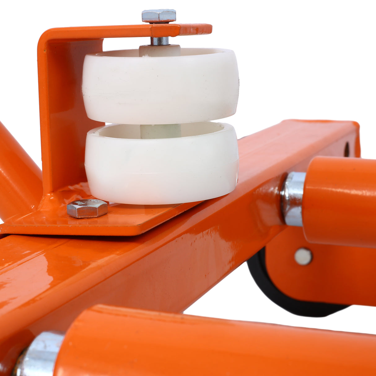 Heavy Duty Adjustable Tire Wheel Dolly for Workshop Garage-Orange