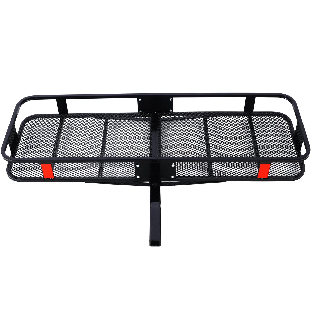 Hitch Mount Cargo Carrier Basket 60" X 21" X 6" + vanntett lastepose 16 kubikkfot (56" 20" 20") Dravektkapasitet på 500 pund og en sammenleggbar arm med festestabilisatornett og stropper