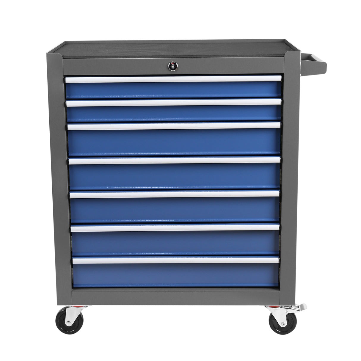 Multifunctional Mechanic Rolling Tool Chest Storage Cabinet with 7-Drawer Wheels for Garage Warehouse Workshop Repair Shop