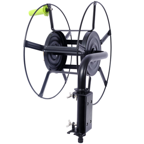 Swivel Hose Reel Wall Mount 180 Degree Pivot Hanger Mahusay para sa Storage Holder para sa Garden Heavy Duty Steel