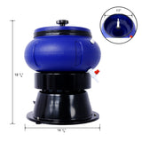 18 Lbs Electric Vibratory Tumbler Bowl for Polishing Metal