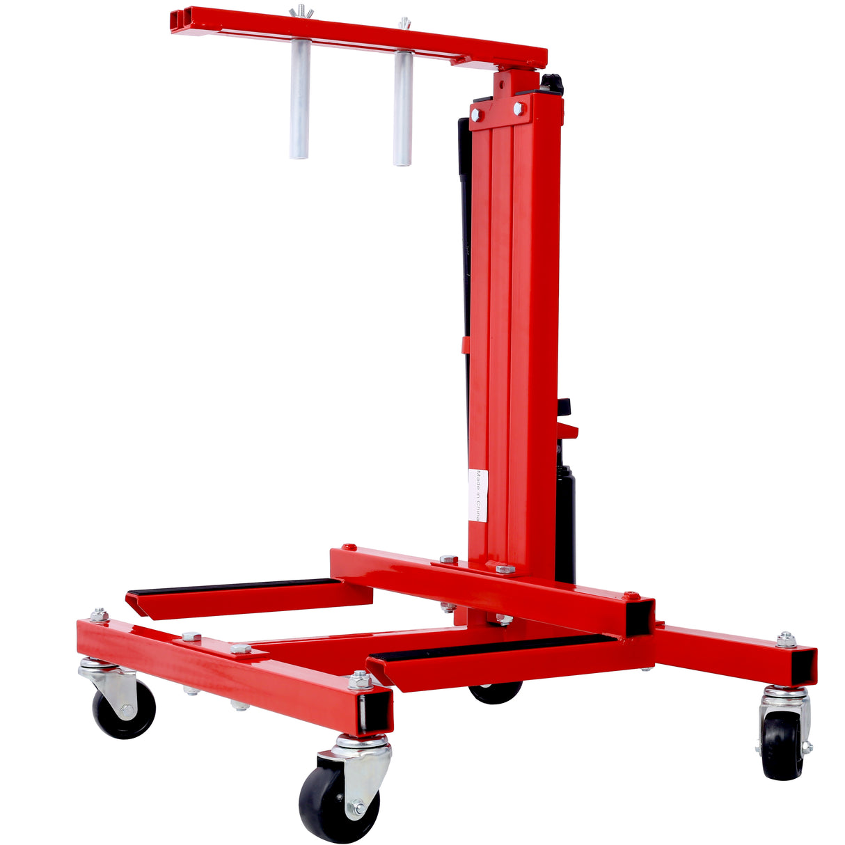 Hydraulic Door Remover and Installer Jack Hoist Lift Stand Dolly Red