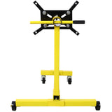 Rotating Coyote Engine Stand with 1000-Lb Capacity Hoists & Stands Test Run--Yellow